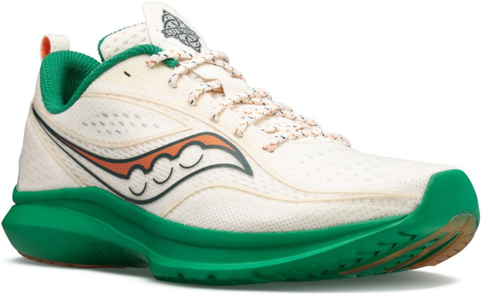 Saucony Barbati Shamrock Kinvara 13 Irish Cream