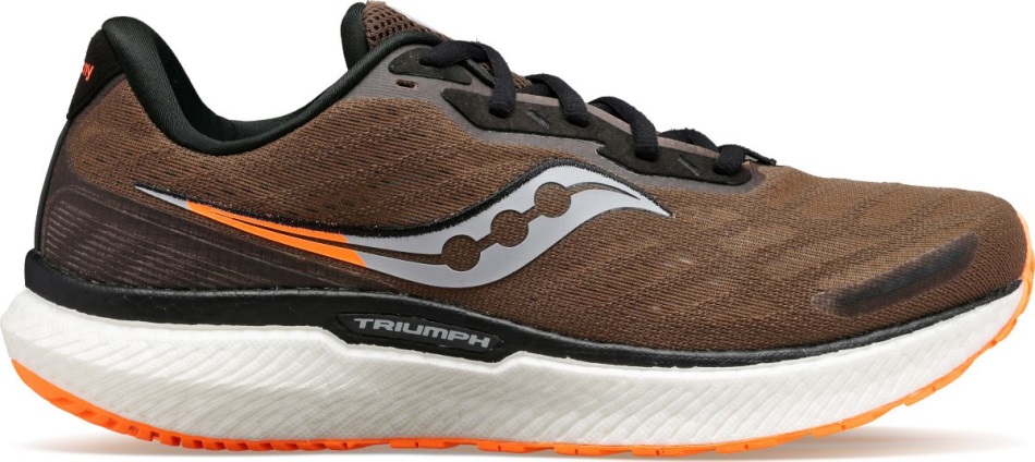 Saucony Barbati Triumph 19 Olive-viziorange