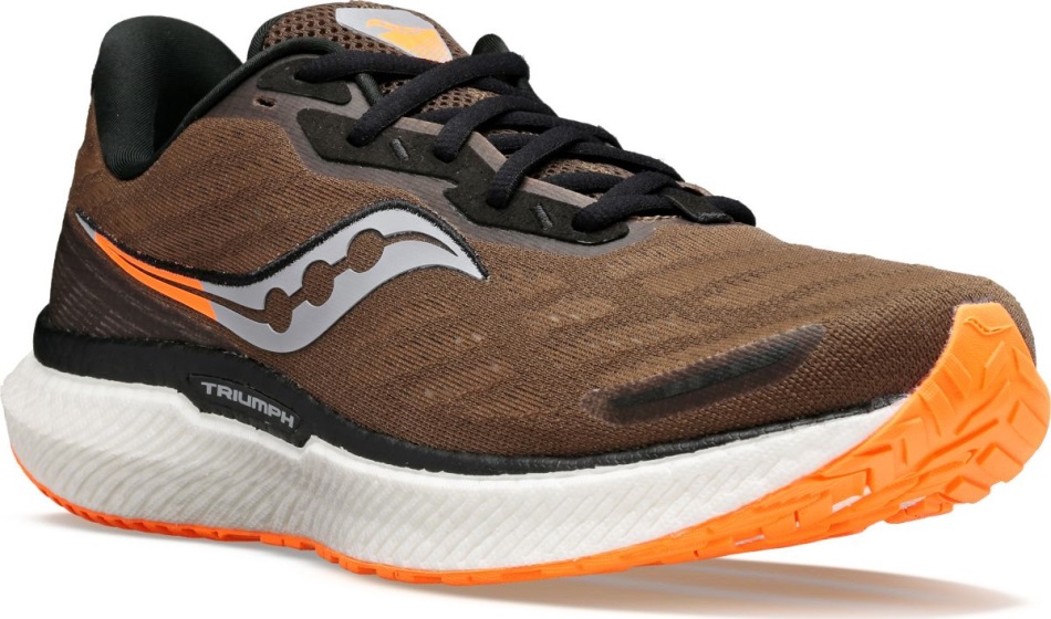 Saucony Barbati Triumph 19 Olive-viziorange