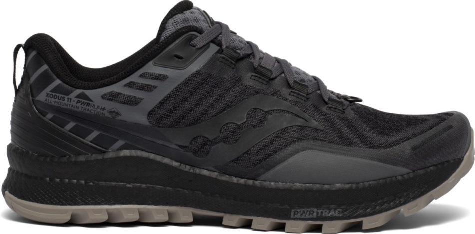 Saucony Men's Xodus 11 Black-gravel