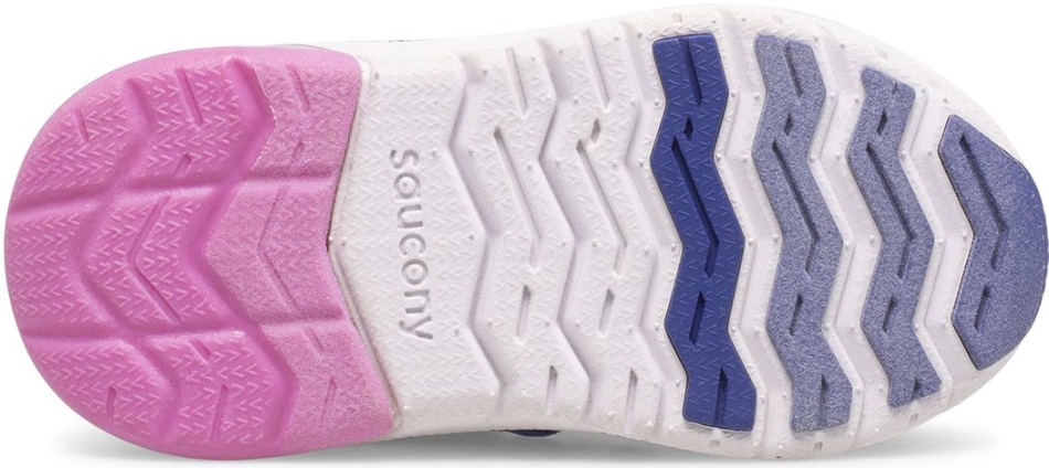 Saucony Bleumarin-roz Multi Fulger Pentru Copii Mici 2.0 Jr. Adidași