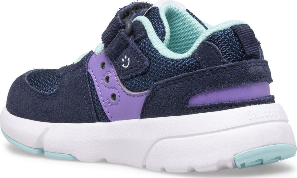 Adidași Saucony Bleumarin-violet-turq Jazz Lite 2.0 Pentru Copii Mici