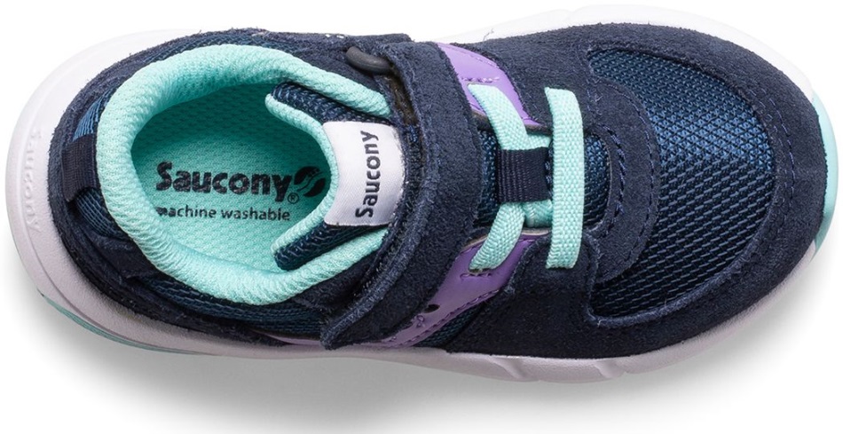 Adidași Saucony Bleumarin-violet-turq Jazz Lite 2.0 Pentru Copii Mici