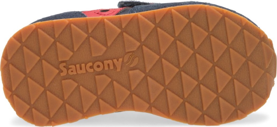 Adidași Saucony Bleumarin-roșu Pentru Copii Mici Jazz Cu Buclă Cu Cârlig