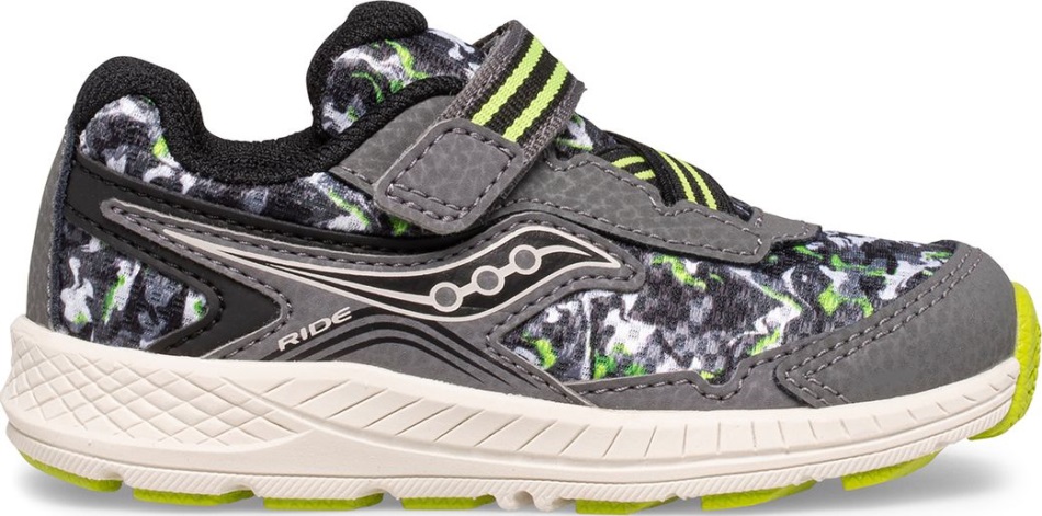 Saucony Olive Camo Little Kid's Ride 10 Jr. Adidași