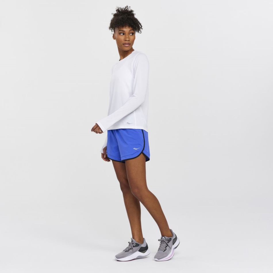 Saucony Outpace 5 Short Blue Raz