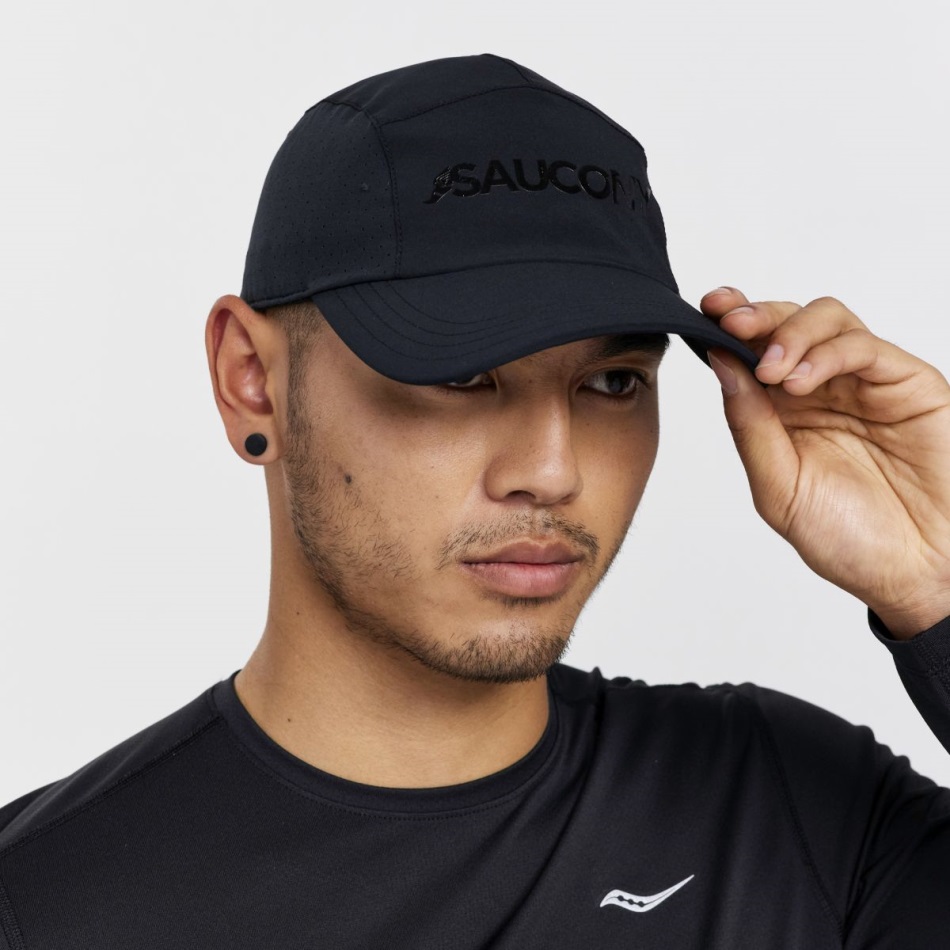 Saucony Outpace Hat Negru Grafic