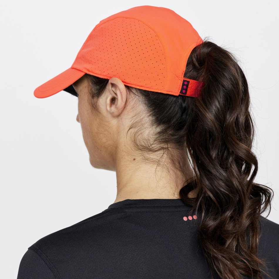 Saucony Outpace Hat Viziorange