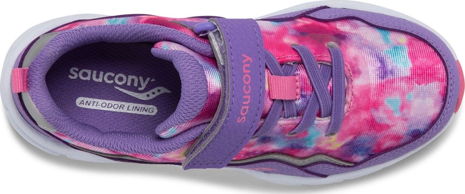 Adidasi Saucony Violet-multi Big Kid's Flash A/c 2.0