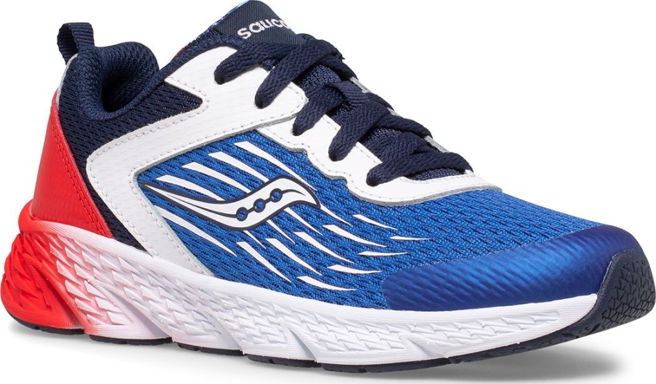 Adidași Saucony Roșu-alb-albastru Pentru Copil Mare