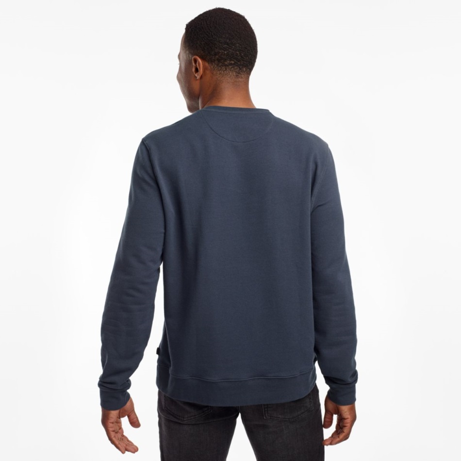 Saucony Odihnit Crewneck Blue Nights