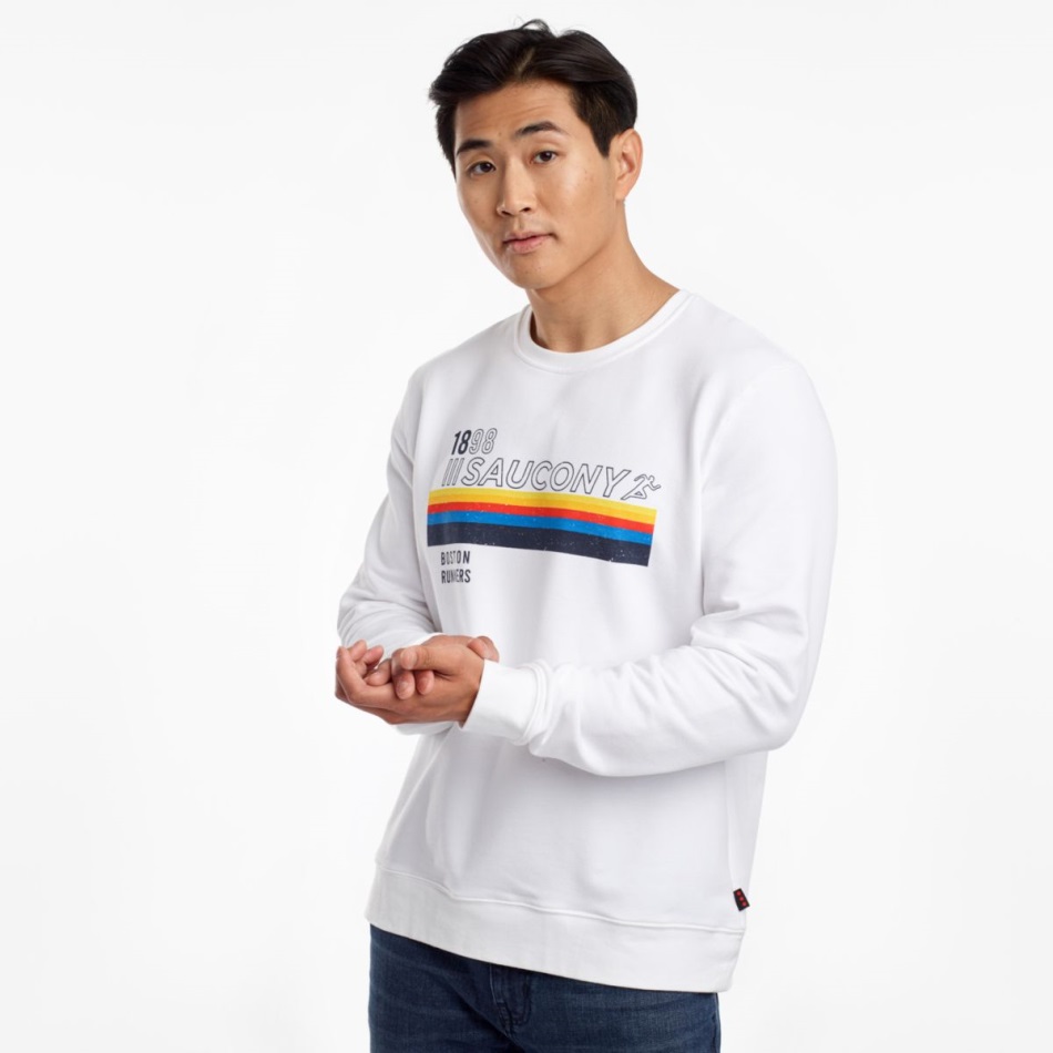 Saucony Odihnit Crewneck Alb