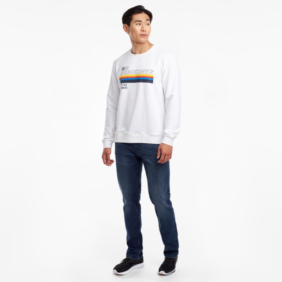 Saucony Odihnit Crewneck Alb