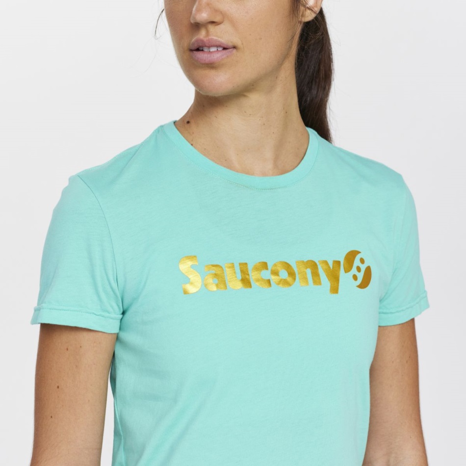 Tricou Saucony Odihnit Cool Mint