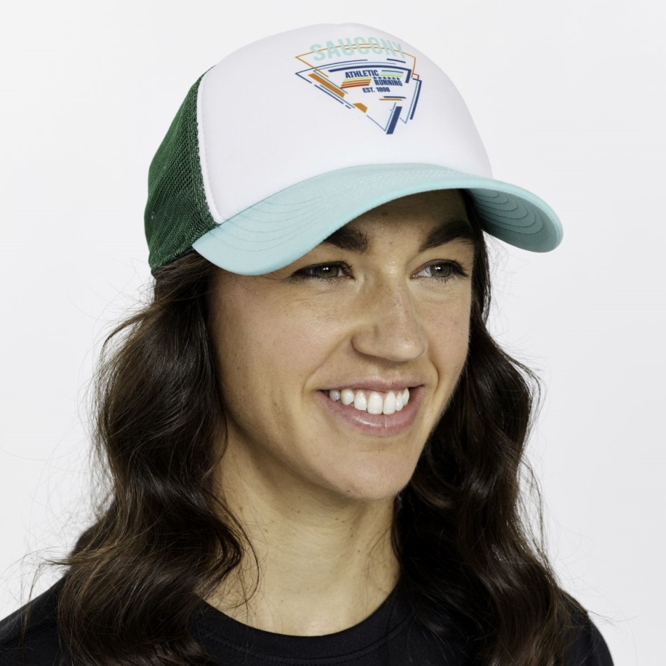 Saucony Saucony Foamie Trucker Hat Cool Mint