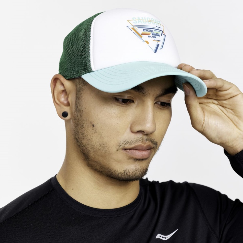 Saucony Saucony Foamie Trucker Hat Cool Mint