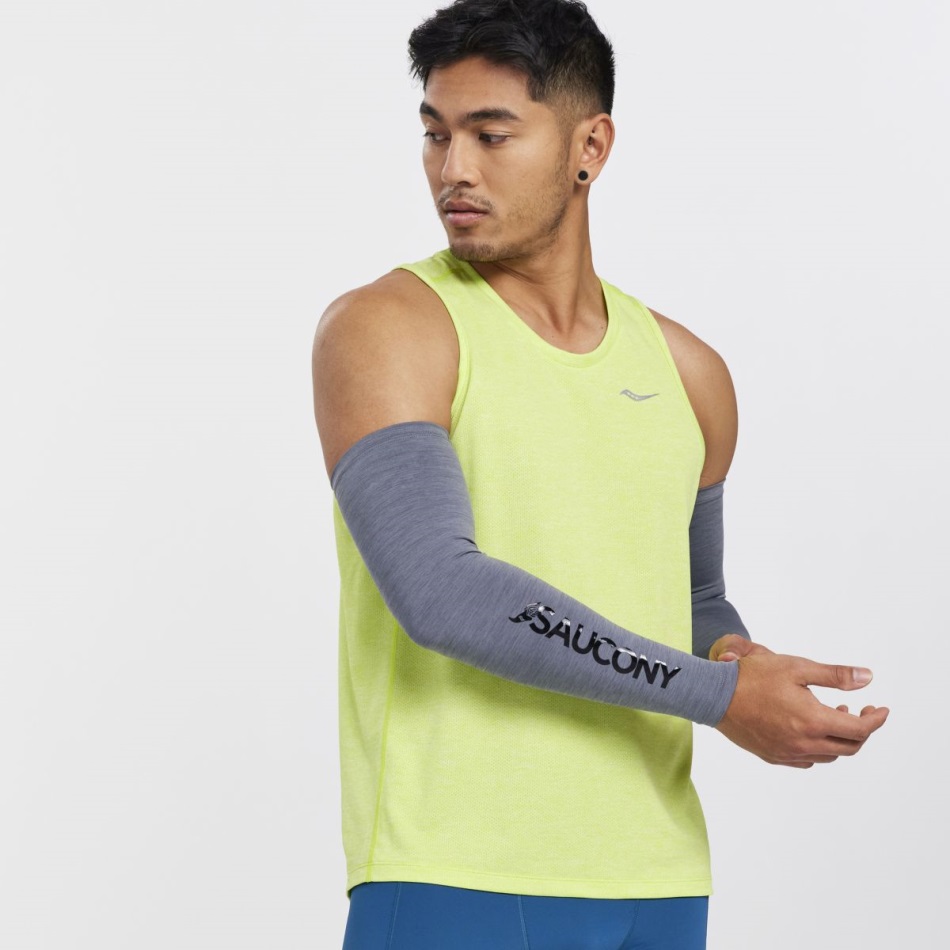 Saucony Cronometru Singlet Acid Lime Heather