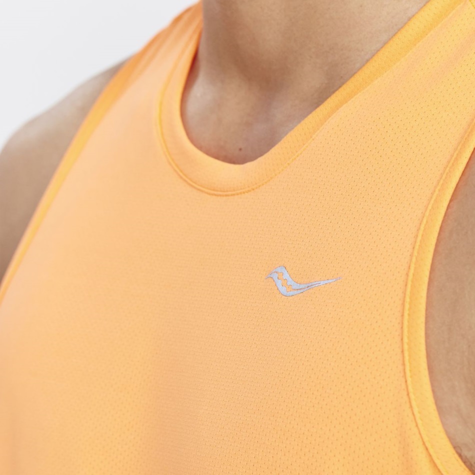 Saucony Cronometru Singlet Viziorange