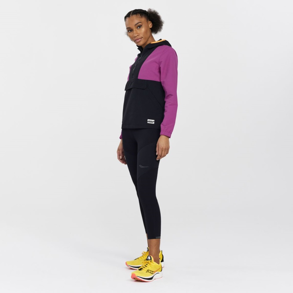 Saucony Crop Crop Crop Tight Negru