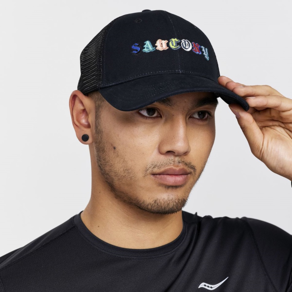 Pălărie Saucony Trucker Saucony Neagră