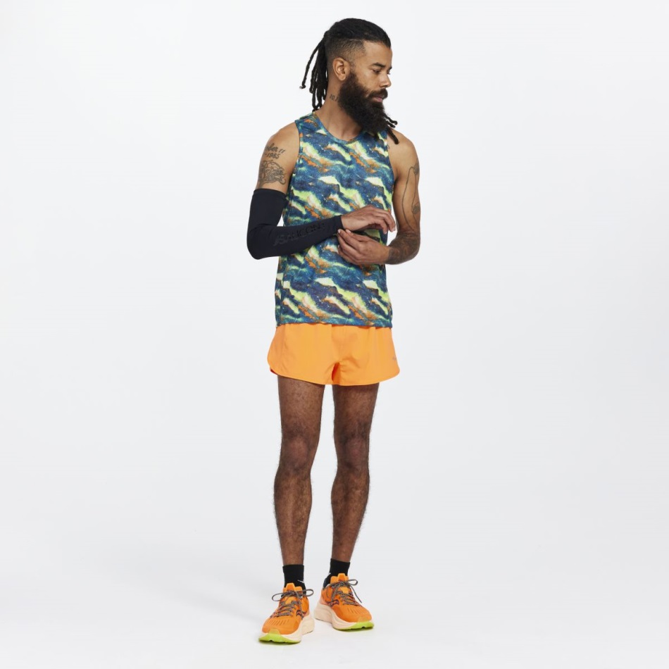 Saucony Viziorange Outpace 2.5 Split Short