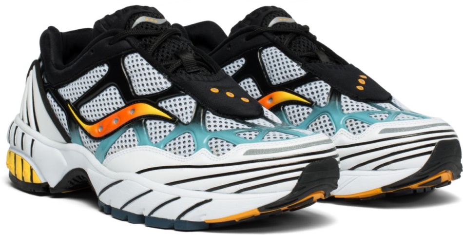 Saucony Grid Web Alb-gri-albastru