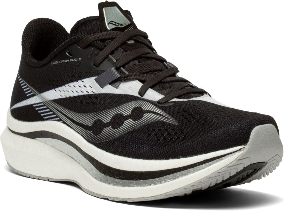 Saucony Endorphin Pro 2 Pentru Femei Alb-negru