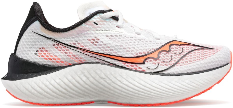 Saucony Dama Endorphin Pro 3 Alb-negru-vizired