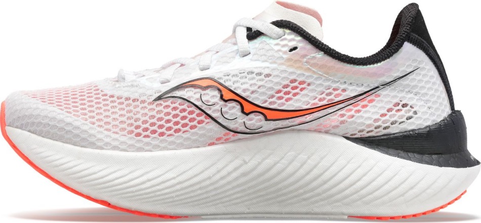 Saucony Dama Endorphin Pro 3 Alb-negru-vizired