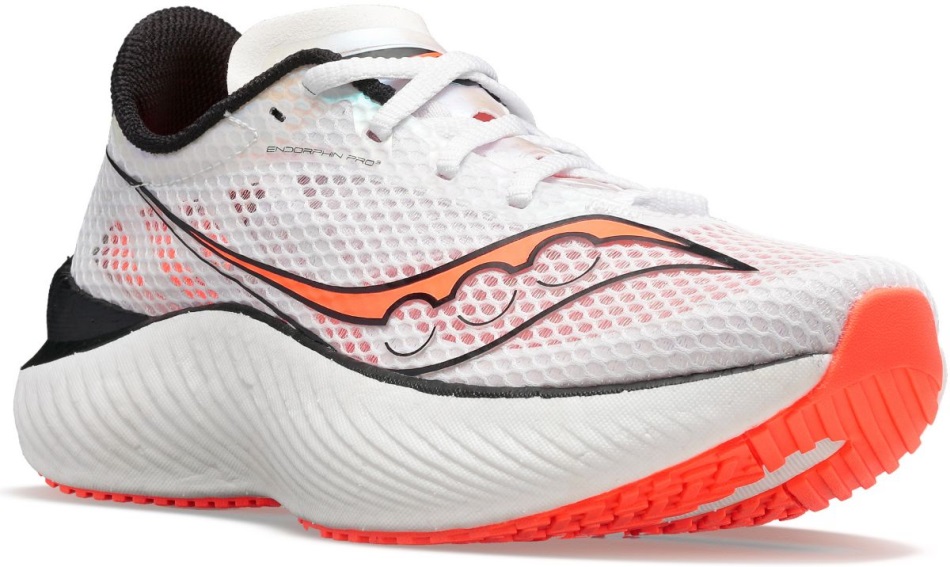 Saucony Dama Endorphin Pro 3 Alb-negru-vizired