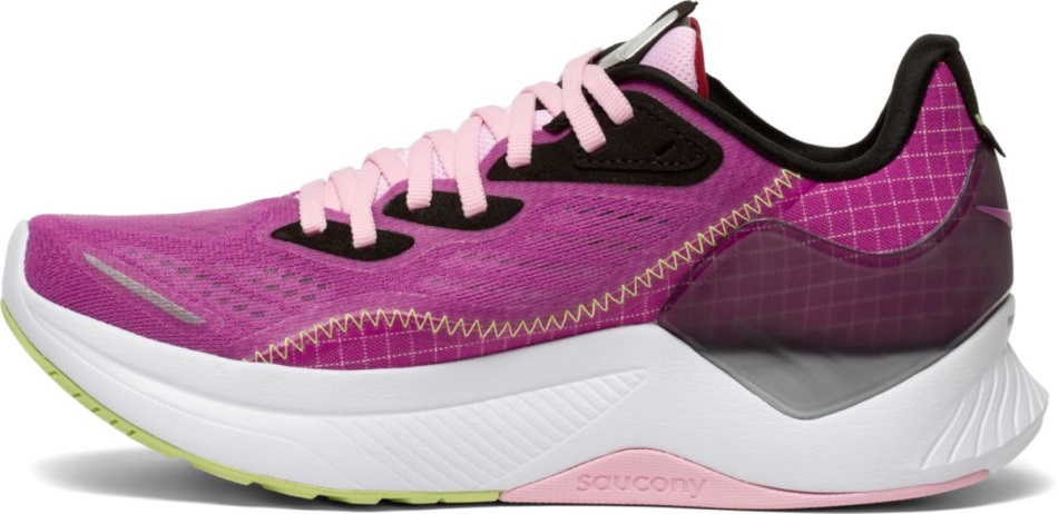 Saucony Women's Endorphin Shift 2 Razzle-limelight