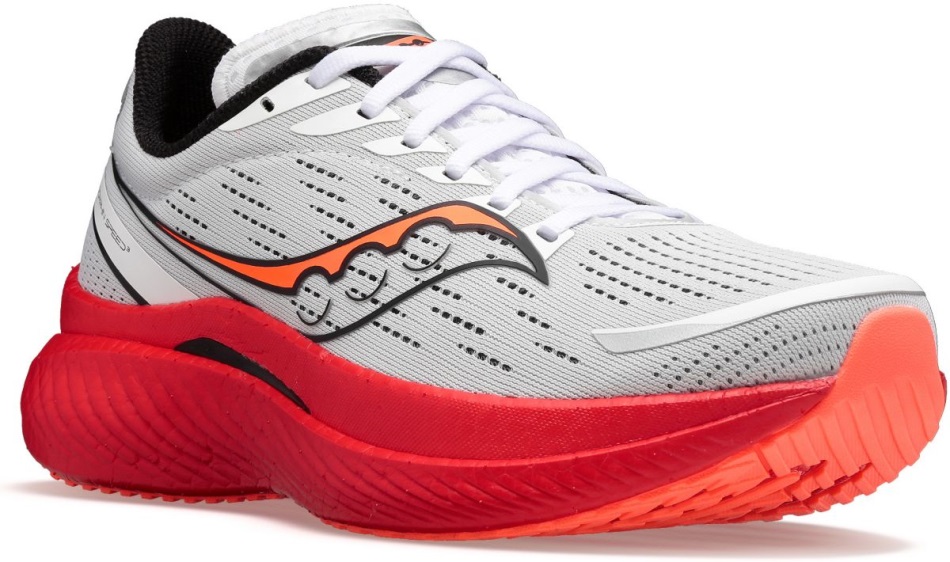 Saucony Dama Endorphin Speed 3 Alb-negru-vizired