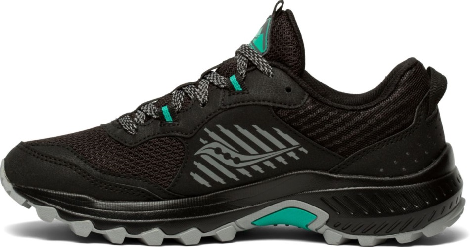 Saucony Women's Excursion Tr15 Gtx Wide Black-jade