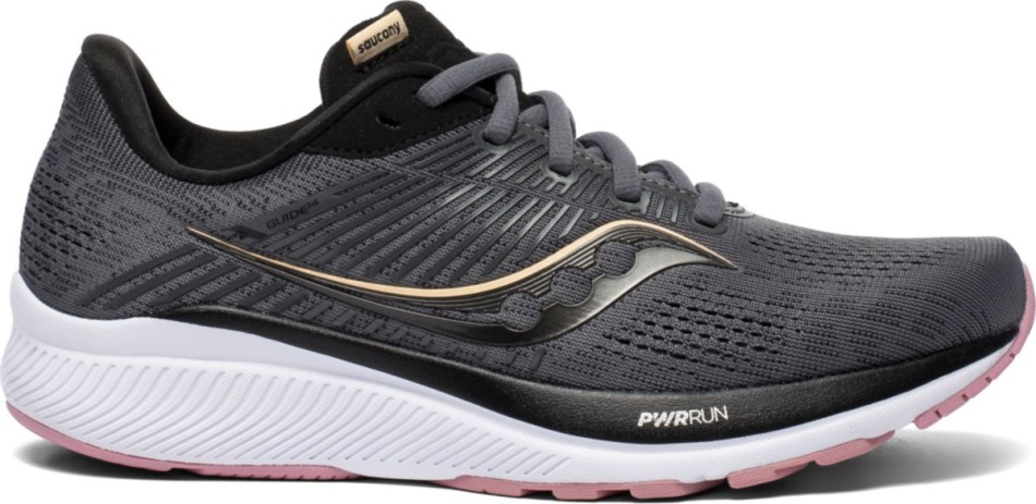 Saucony Women's Guide 14 Charcoal-rose