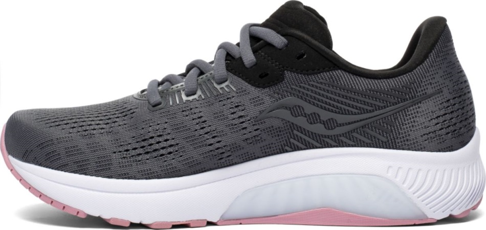 Saucony Women's Guide 14 Charcoal-rose