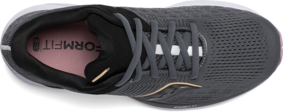 Saucony Women's Guide 14 Charcoal-rose