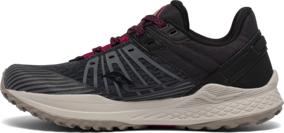 Saucony Mad River Tr 2 Pentru Femei, Negru-cărbune