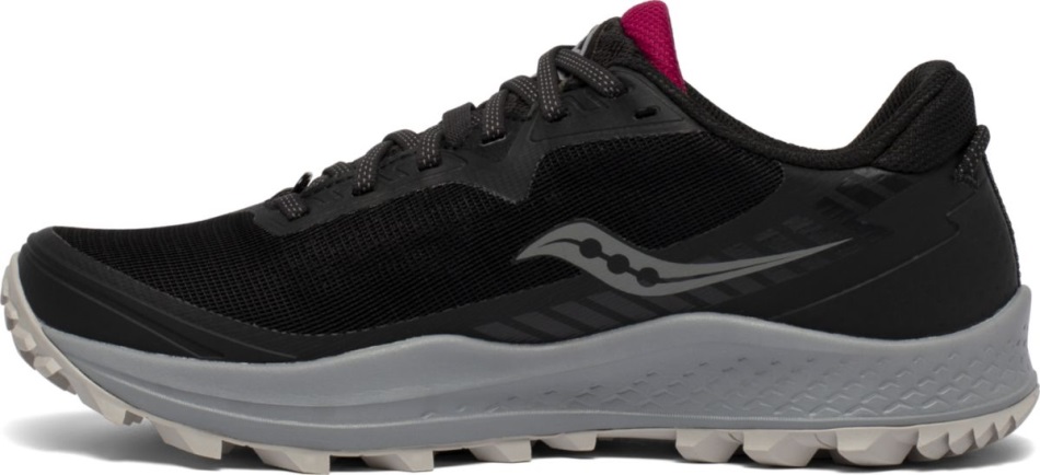 Saucony Femei Peregrine 11 Gtx Negru-visiniu