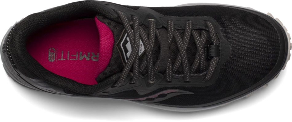 Saucony Femei Peregrine 11 Gtx Negru-visiniu