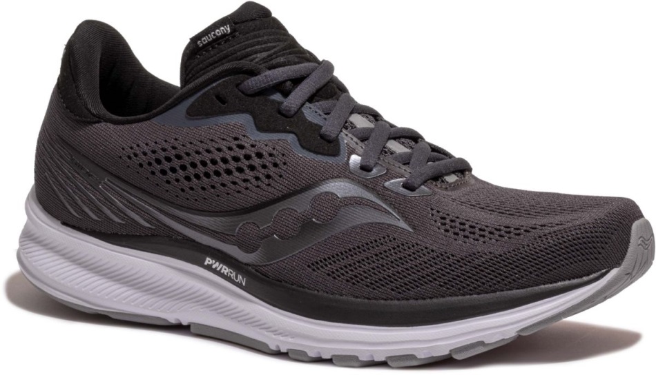 Saucony Women's Ride 14 Wide Negru-cărbune