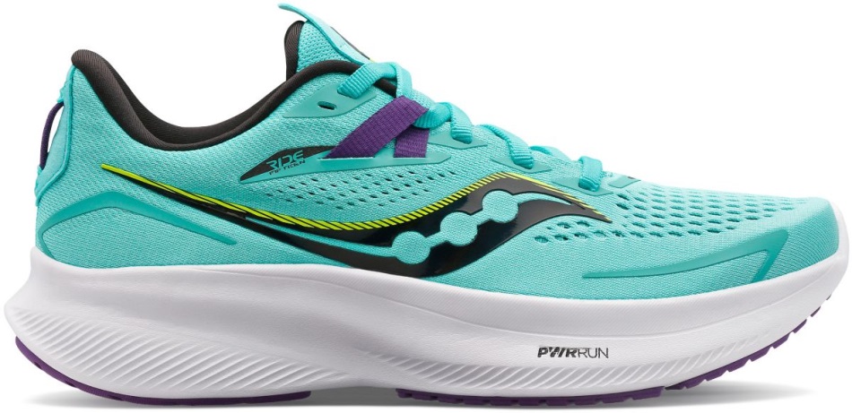 Saucony Women's Ride 15 Cool Mint-acid