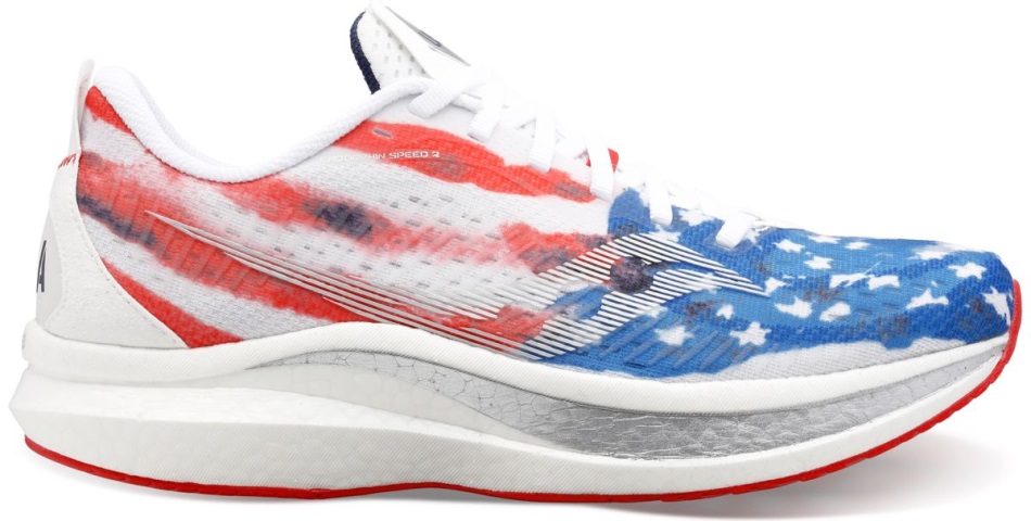 Saucony Women's Stars Stripes Endorphin Speed 2 Roșu-alb-albastru