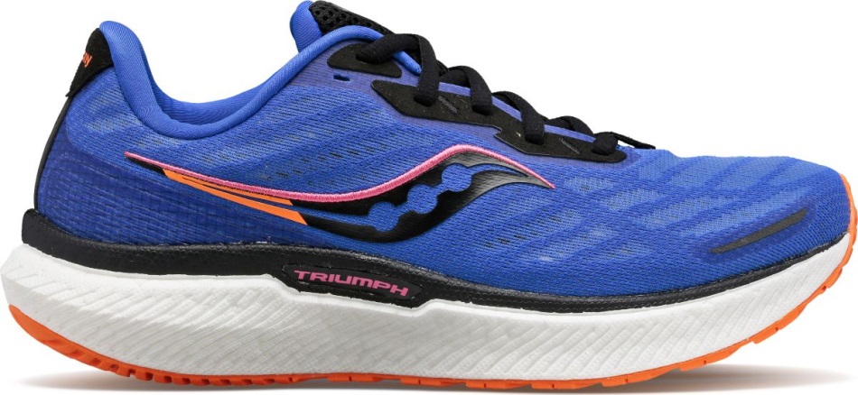 Saucony Femei Triumph 19 Albastru Raz-zest