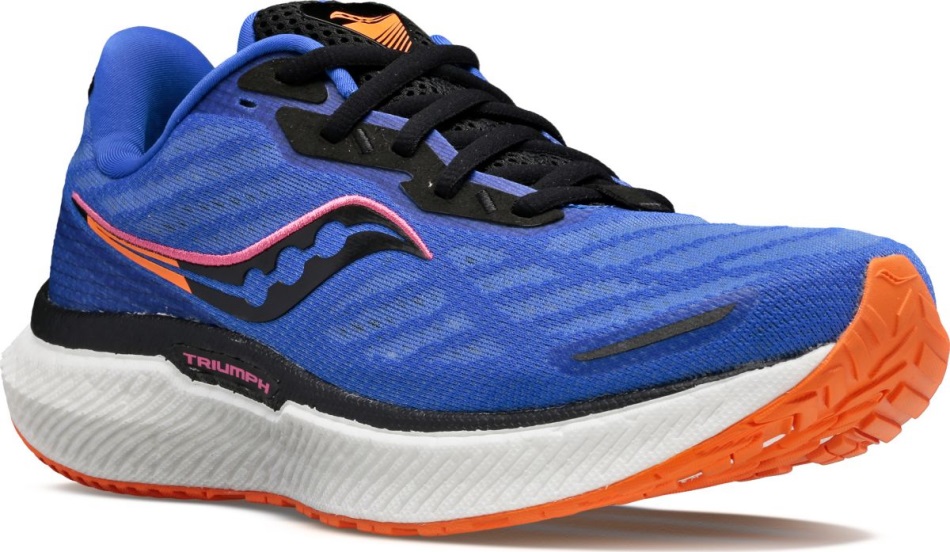 Saucony Femei Triumph 19 Albastru Raz-zest