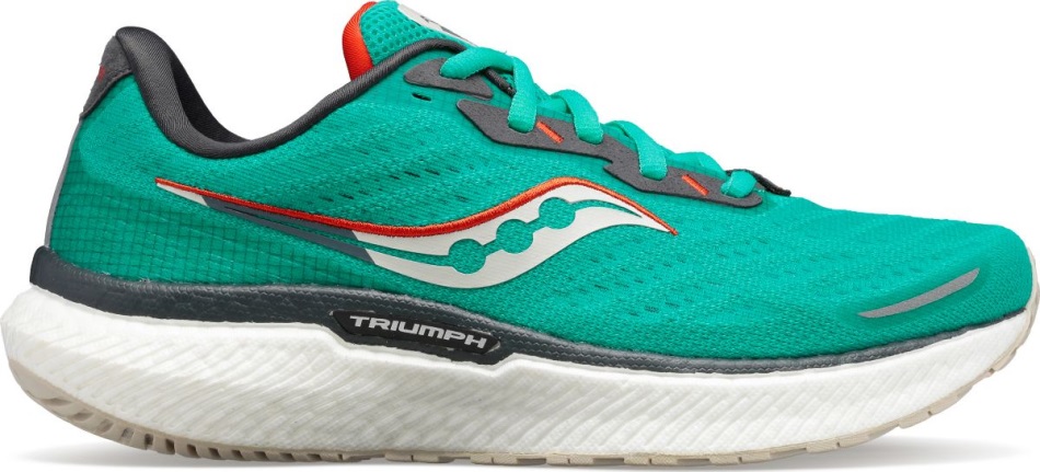 Saucony Dama Triumph 19 Jade-viziorange