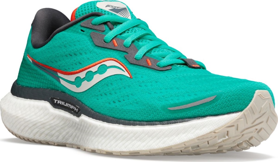 Saucony Dama Triumph 19 Jade-viziorange