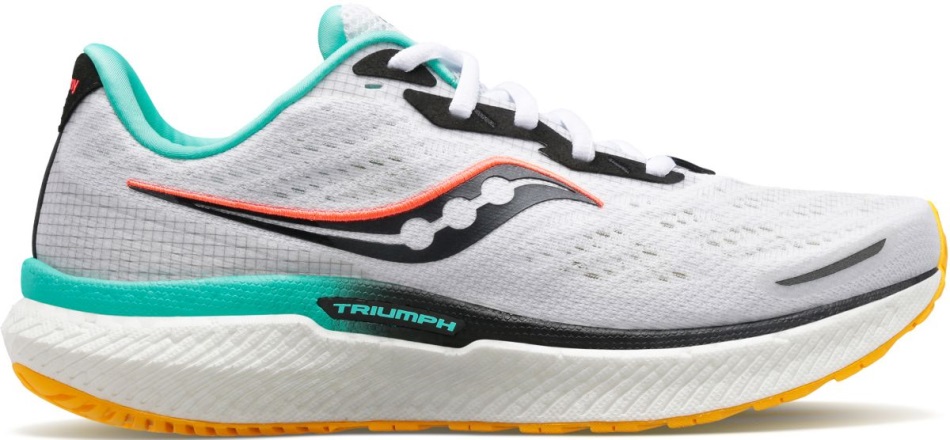 Saucony Femei Triumph 19 Alb-vizi