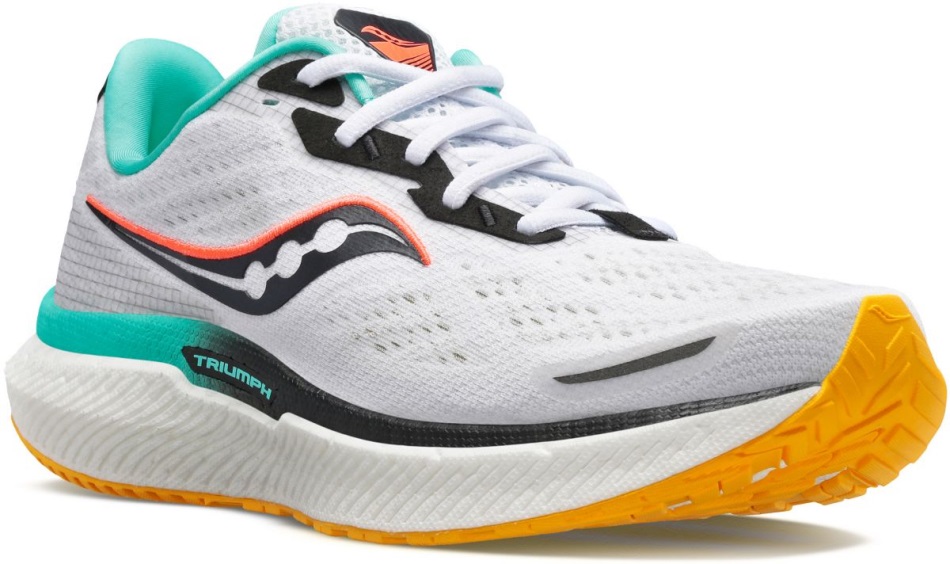 Saucony Femei Triumph 19 Alb-vizi