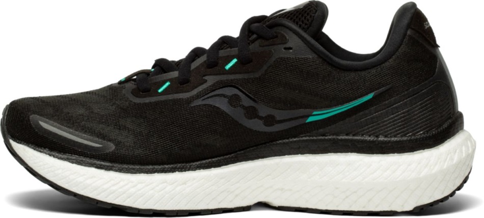 Saucony Triumph Pentru Femei 19 Late Alb-negru