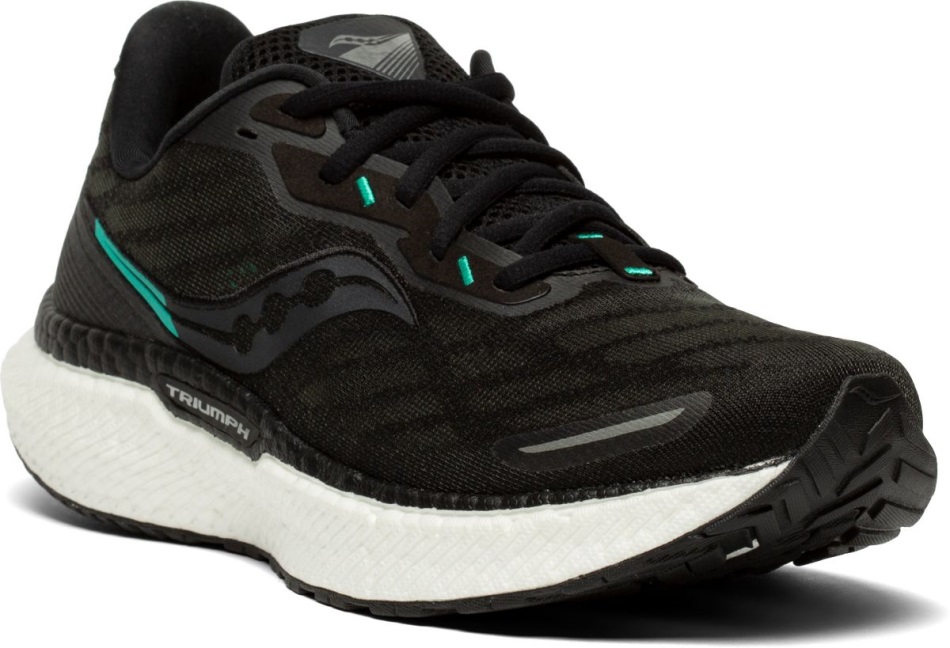 Saucony Triumph Pentru Femei 19 Late Alb-negru